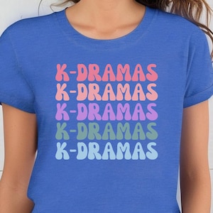 K-Drama Retro Shirt, Unisex Tee 80s throwback style, Korean Drama Fan Gift, Birthday Christmas Present, Unique Korean T-Shirt, KDrama Shirt