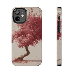 Cherry Blossom Phone Case, Kpop Merch, Tough Phone Case, iPhone Samsung Gift, Kdrama Fan, Korean Style Protective Cover, Korean culture