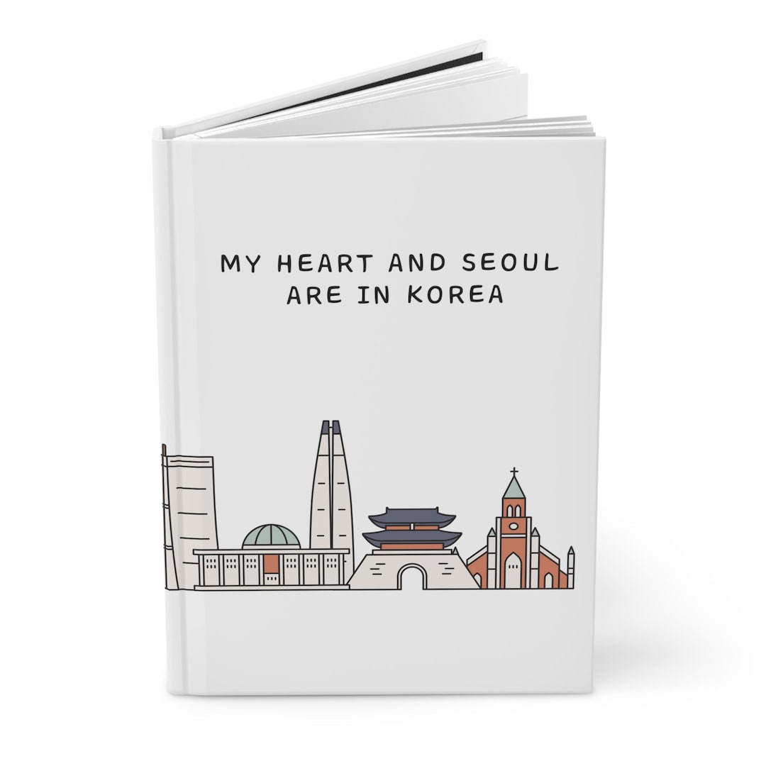 Korea Travel Diary Seoul City Skyline Notebook for Kdrama Fun Journal ...