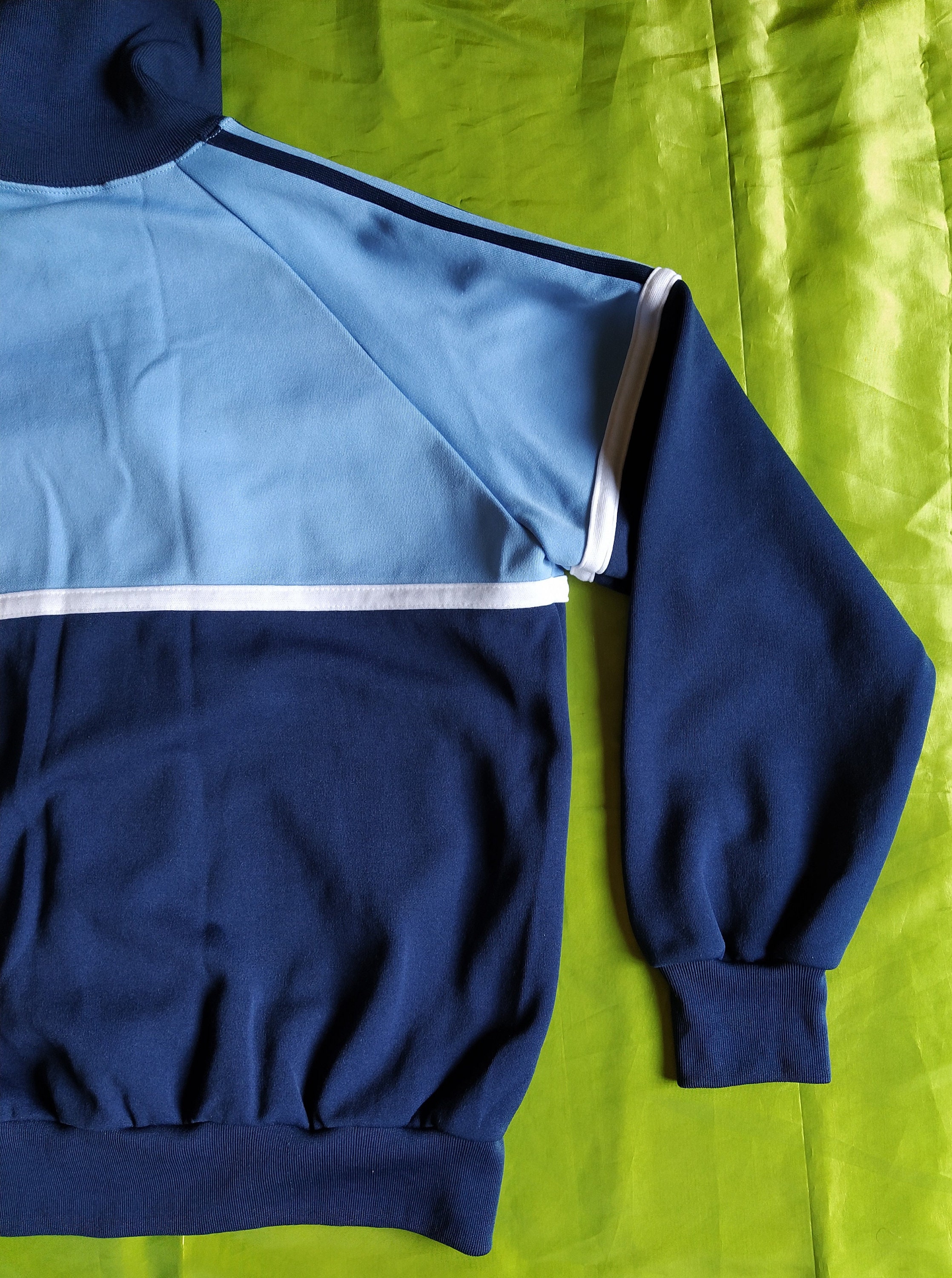 Adidas Originals Made in Korea Vintage 80s Jacket Track Top Navy