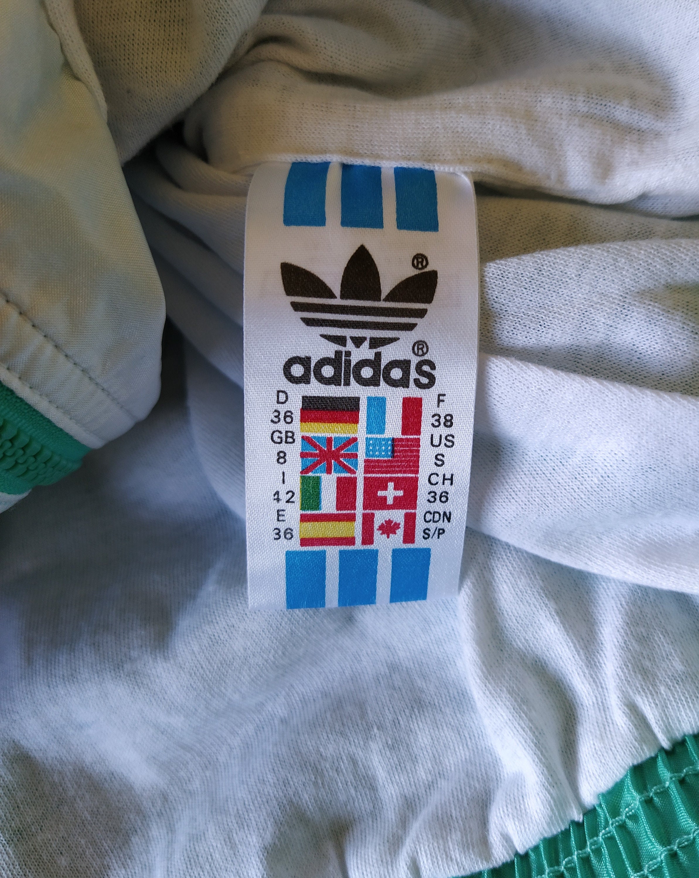 Size D 36, S Like New Adidas Vintage 80s or 90s Full Tracksuit Set