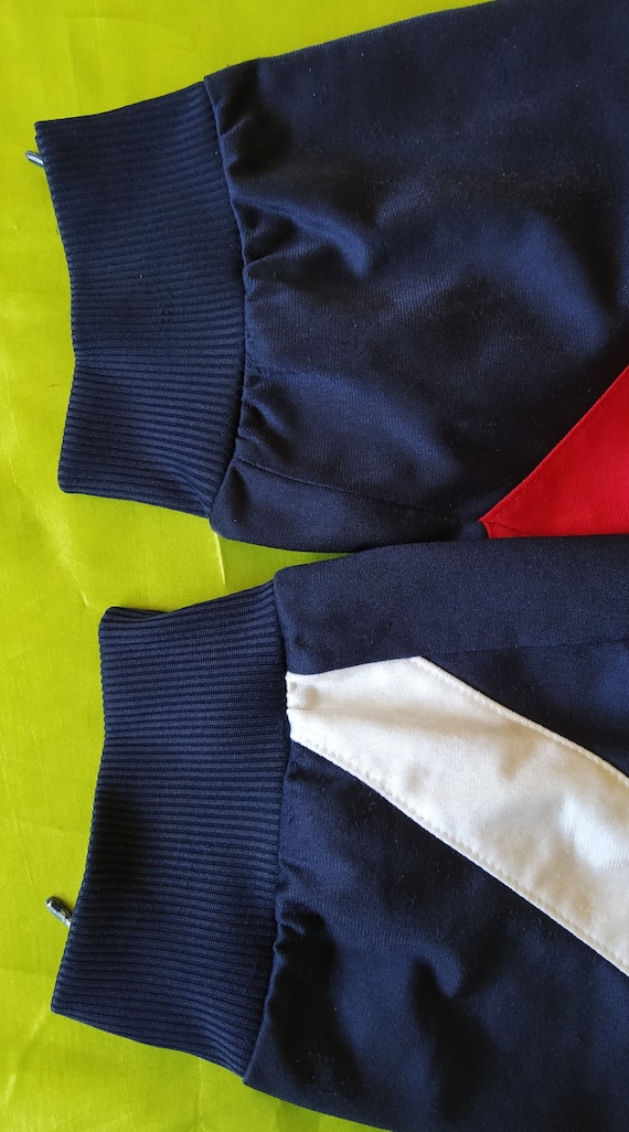 Size M Adidas Vintage 80s or 90s Men Full Tracksuit Set Jacket and