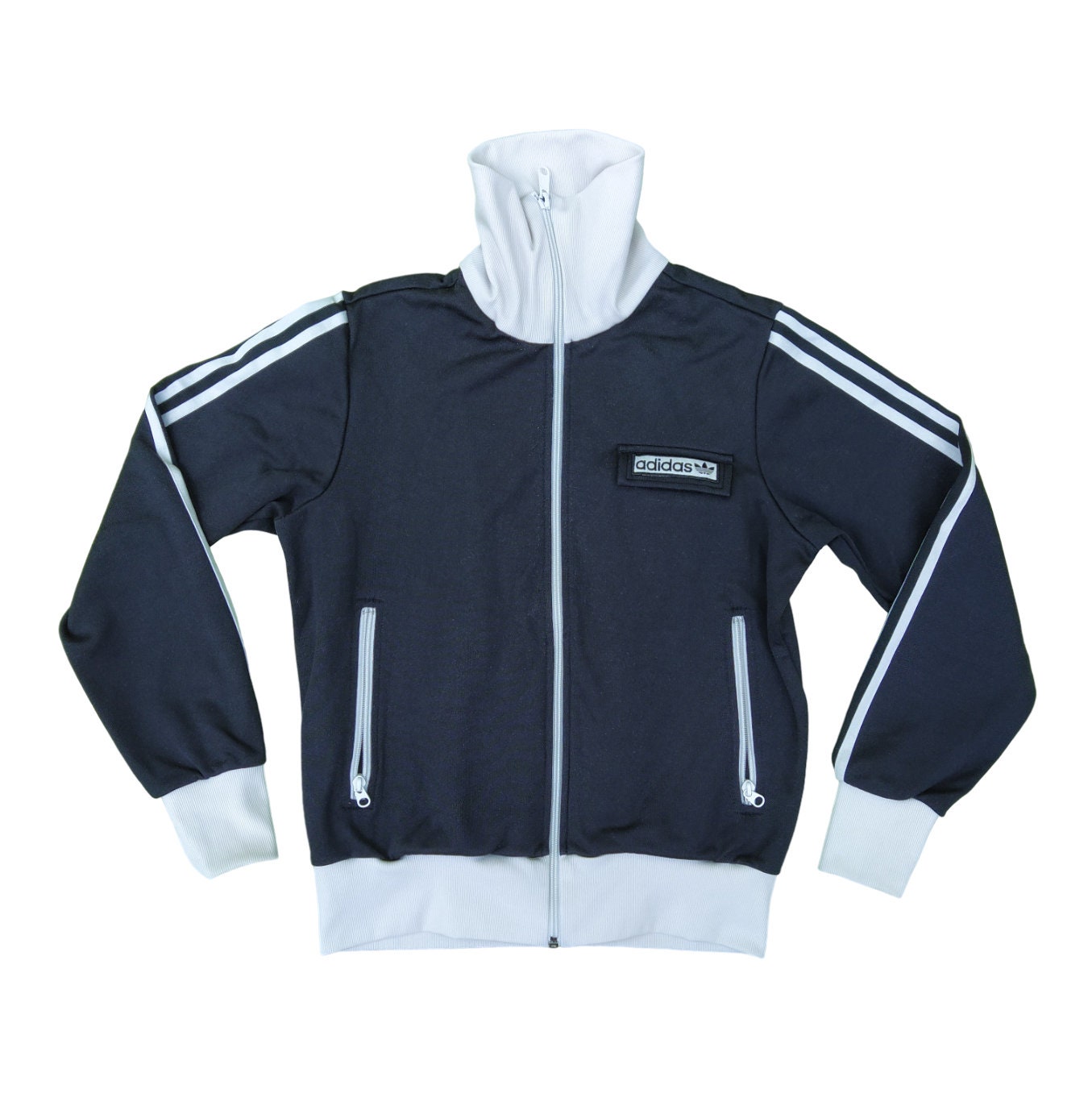 Adidas Originals Vintage Women Zip Track Top Jacket, Black White, Made 2002, Size GB 16, D 42, F 44 - Etsy Adidas Originals Vintage Women Zip Track Top Jacket, Black White, Made 2002, Size GB 16, D 42, F 44 - Etsy