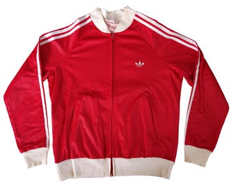 Adidas Originals Vintage 80s Made in Hungaria Hungary Track Zip