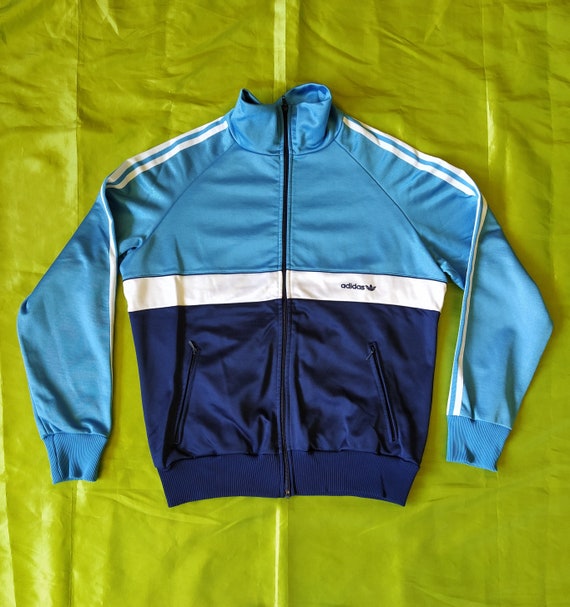 Adidas 70s Vintage Made in West Germany Men Zip Track Top - Etsy