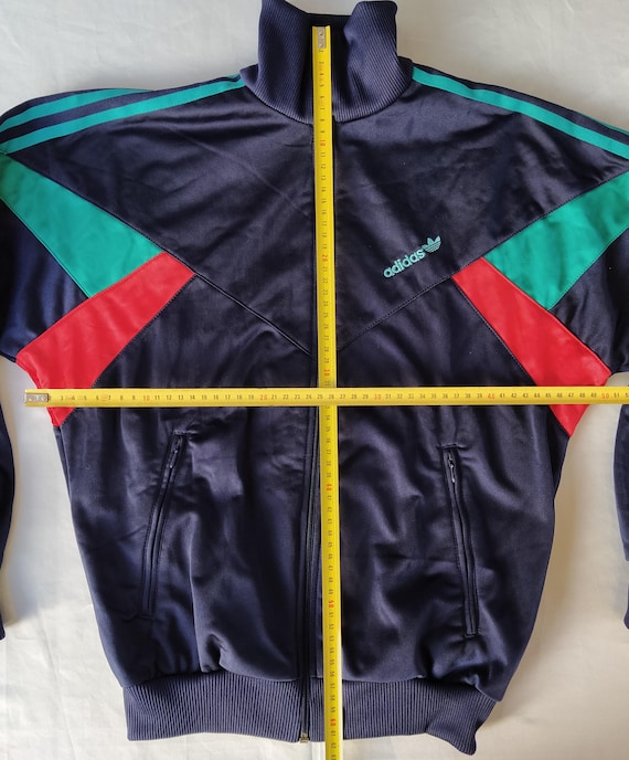 Size 164 Adidas Vintage 80s or 90s Men Junior Full Nylon Tracksuit