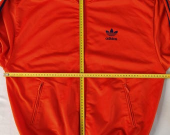 Size 168, S Adidas Originals 80s or 90s Vintage Men Unisex Zip