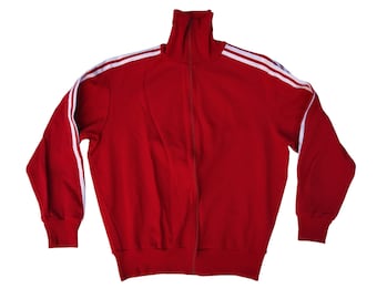 Vintage 70s ADIDAS ORIGINALS Track Jacket Authentic Blue