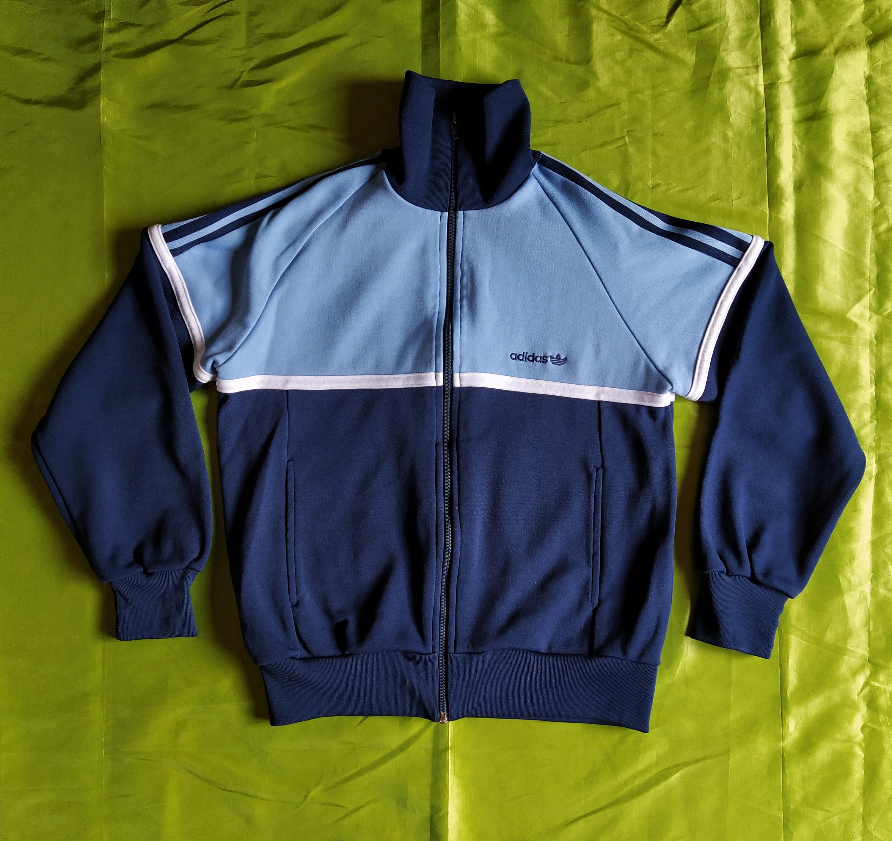 Adidas Originals Made in Korea Vintage 80s Jacket Track Top Navy