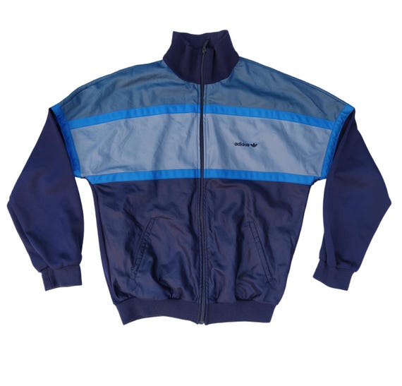 Adidas Originals Vintage 80s Made in Finland Men Unisex Zip Adidas Originals Vintage 80s Made in Finland Men Unisex Zip