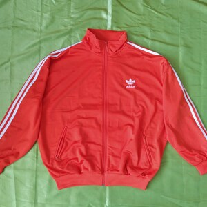 Adidas Originals Firebird superstar 90s vintage jacket track top L 192 peach orange