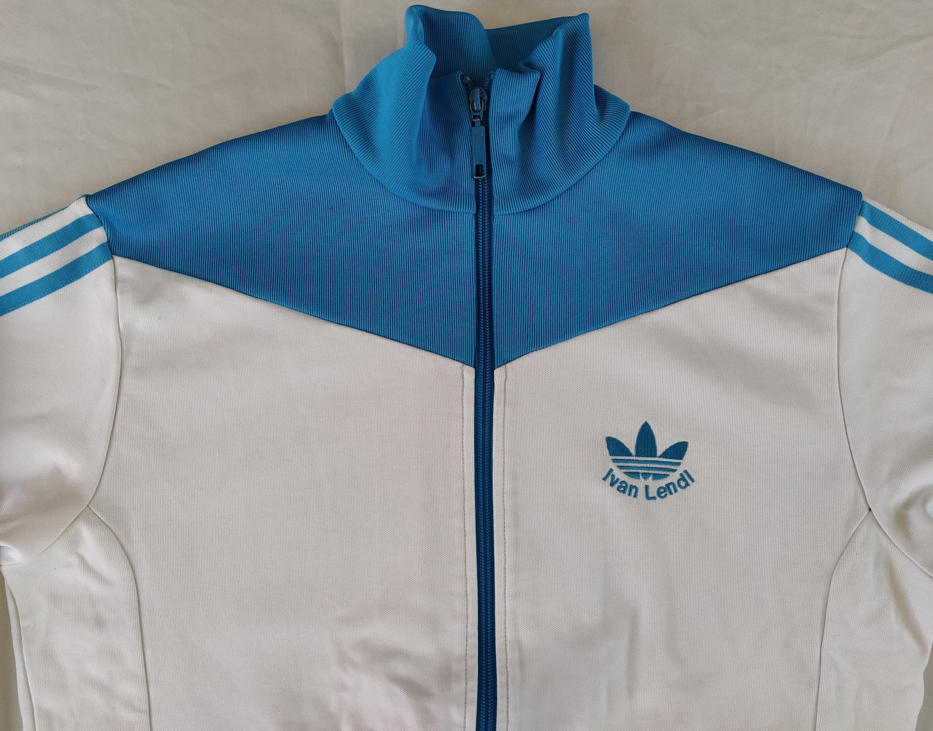Size M Adidas Originals Ivan Lendl 2004 Men Zip Jacket Track Top