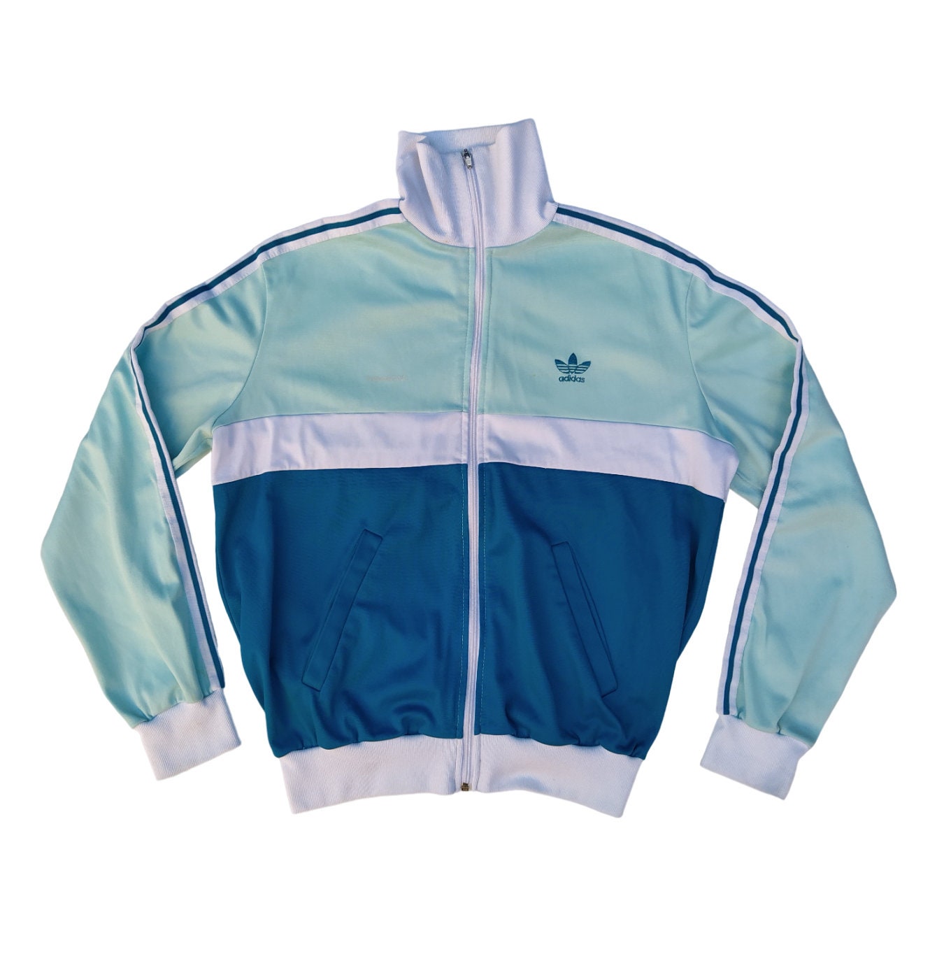 Adidas Originals 80s Vintage Men Women Unisex Track Top Zip
