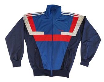 Adidas Originals Vintage 80s Made in Hungaria Hungary Track Zip 