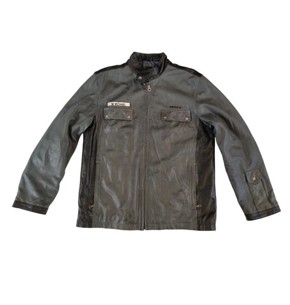 00's adidas アディダス W.ROHRL レザージャケット adidas レザー ジャケット W. RÖHRL 【公式通販】