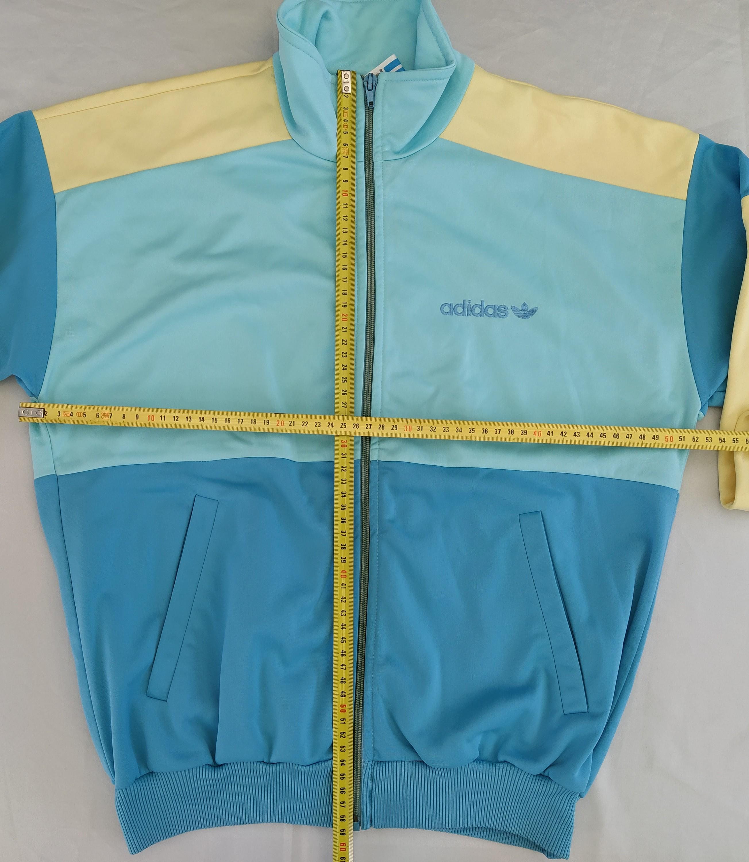 80’s adidas ジップアップジャージ 水色 adidas ライトブルー ジップアップジャージ 【公式通販】