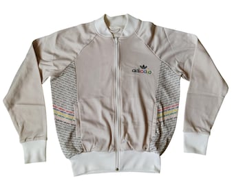Adidas Originals Vintage 80s Made in Hungaria Hungary Track Zip