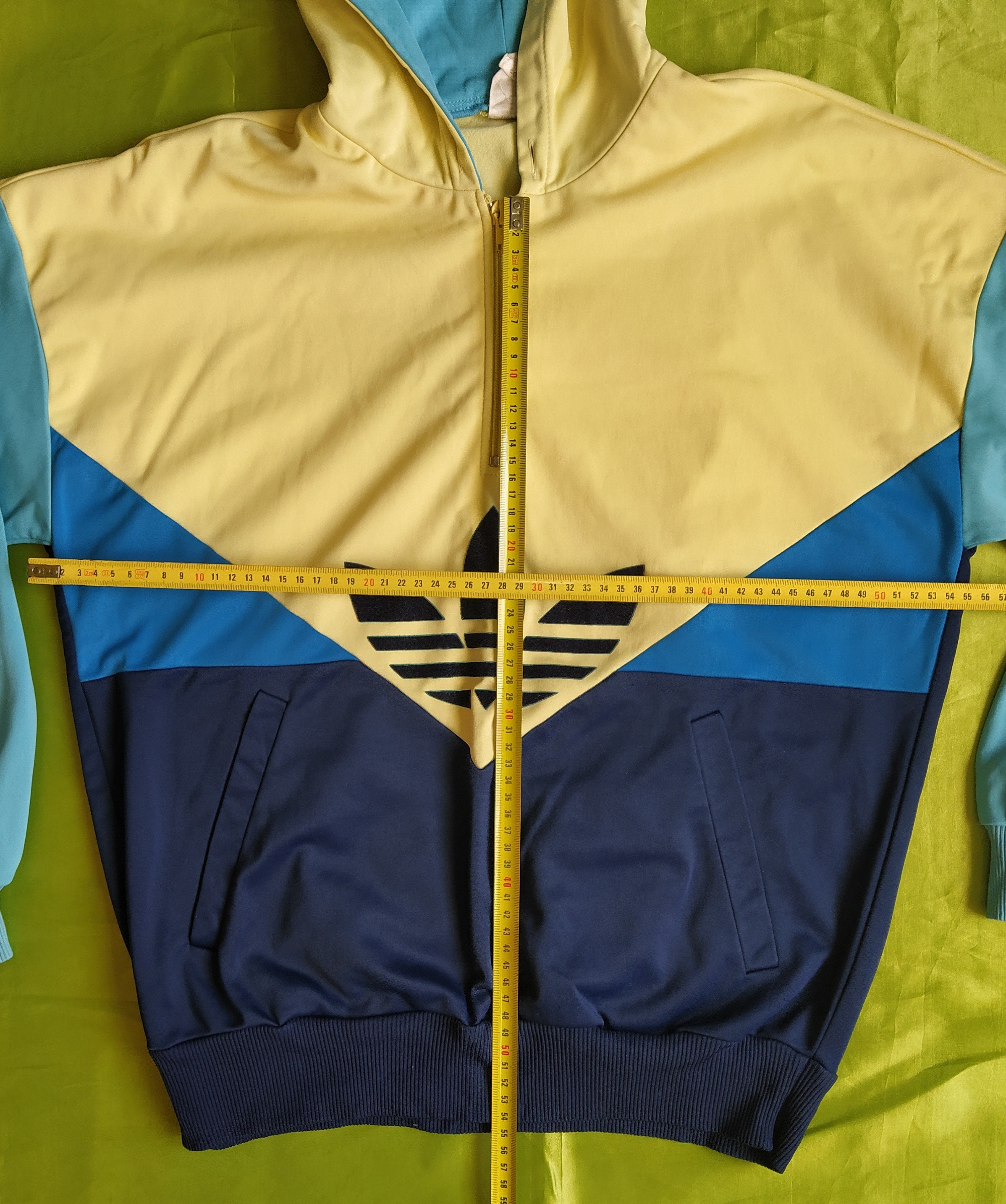 Adidas Vintage 80s Colorado Hoodie Pullover Hooded 1/4 Adidas Vintage 80s Colorado Hoodie Pullover Hooded 1/4