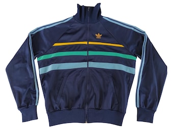 トップス 70s 80s adidas track jacket Vintage 70s/80s Adidas Track Jacket: Retro Sportswear (XS-S