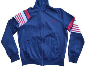 Adidas Originals Vintage No Tag 70s or 80s Men Women Unisex Zip