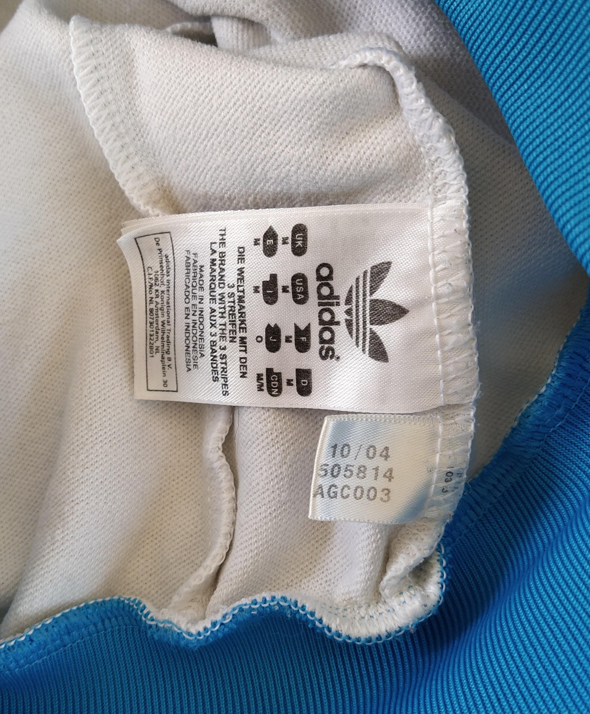Size M Adidas Originals Ivan Lendl 2004 Men Zip Jacket Track Top
