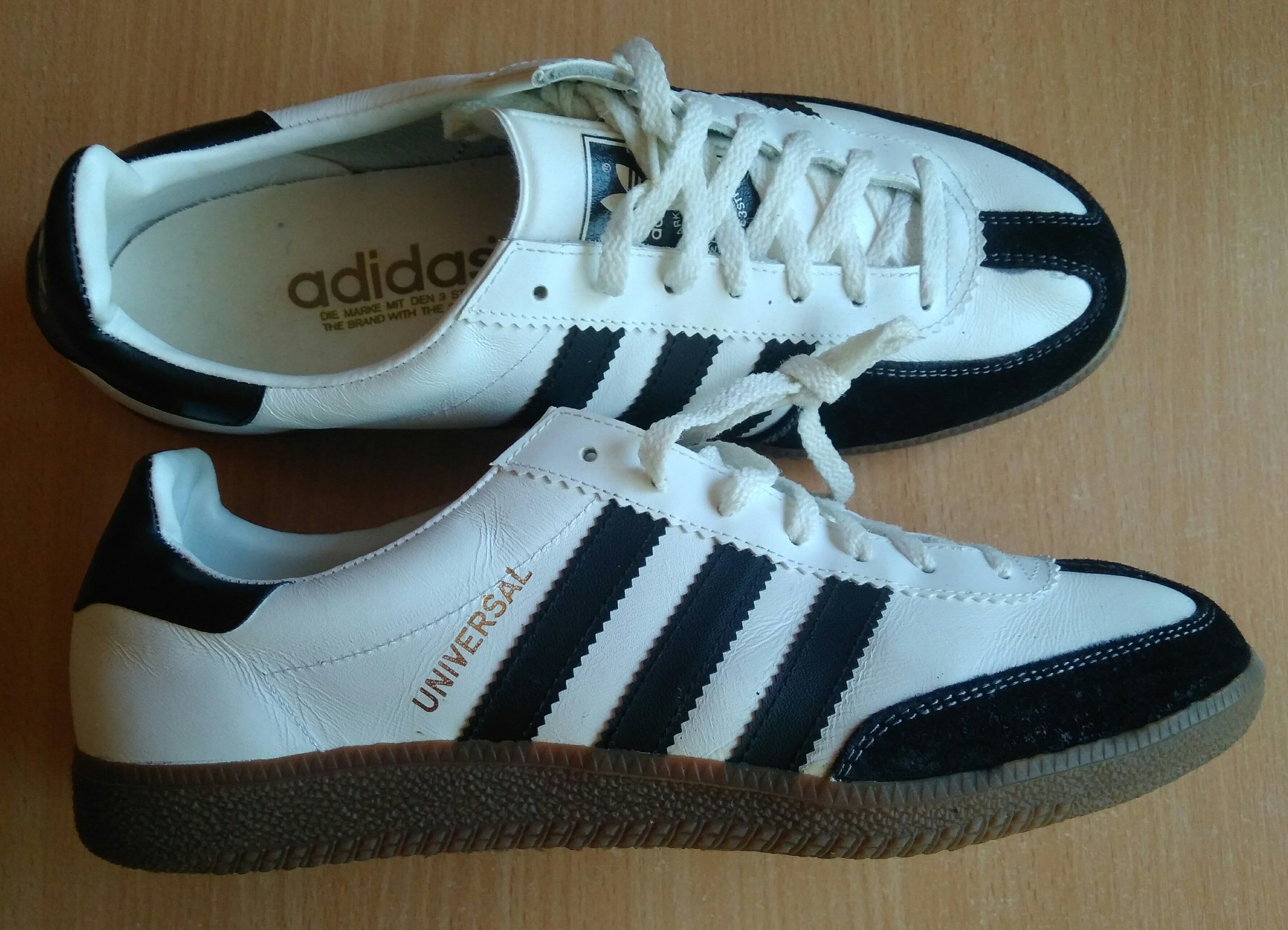Scarpe da ginnastica vintage Adidas Universal anni 90 made in Croatia taglia uk 8.5 Etsy Italia