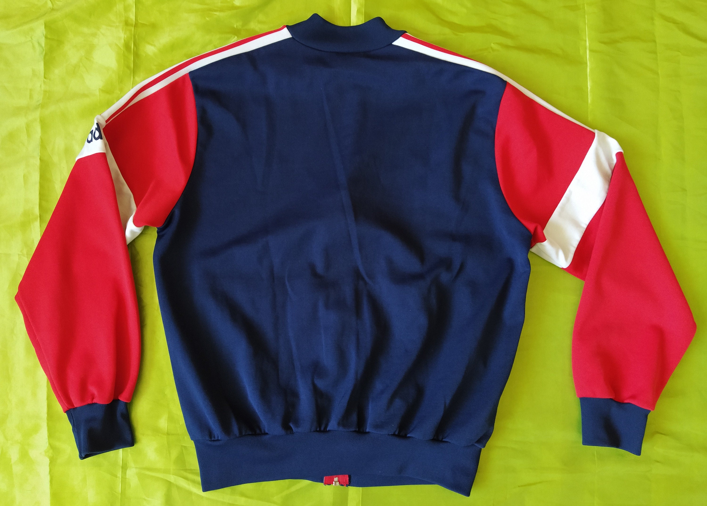 adidas アディダス 80sトラックジャケット 香港製 British Hong Kong] 80s Vintage 