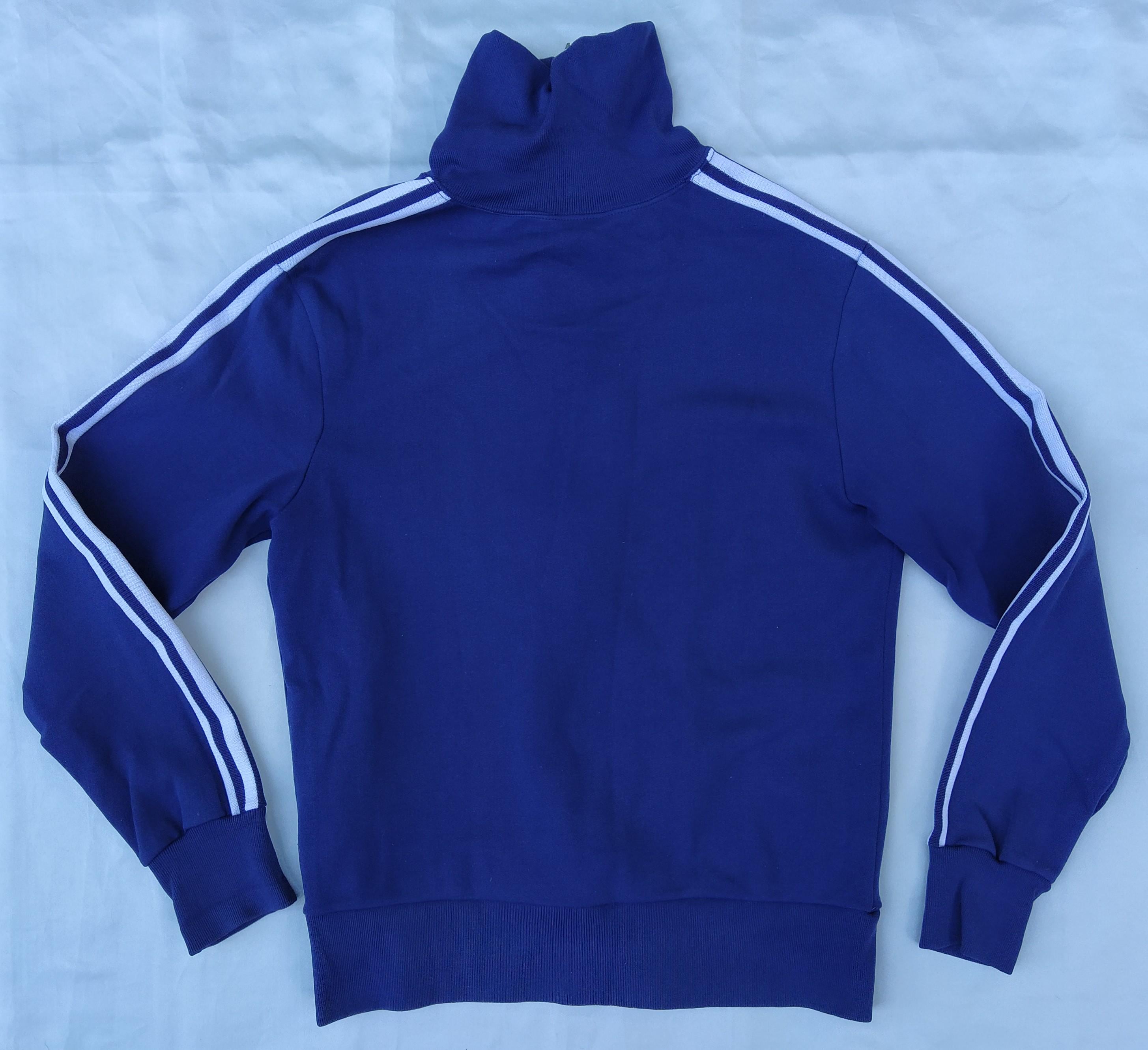 トップス Adidas 70s-80s Track Jacket Navy Blue Vintage Adidas 70s/80s Track Top- Zip up-Blue Jacket Men | eBay
