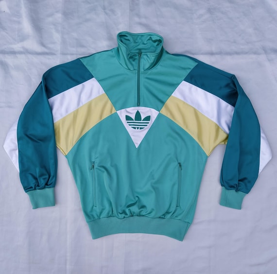 Adidas Vintage jacket 80s〜90s 水色 Adidas Originals Vintage 80s Made in Austria Colorado