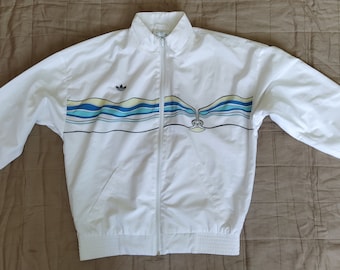 Adidas Ivan Lendl Dakota das Gesicht made in West Germany Vintage Jacke Track Top