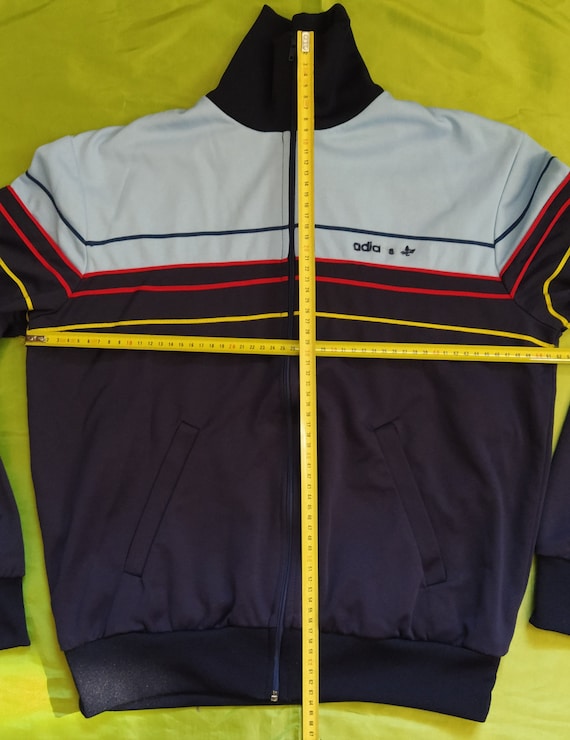 Adidas Originals Ventex Made in France Vintage 80s Zip Jacket