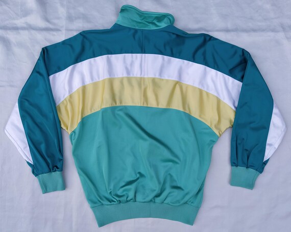 L ガイコツ風 80s adidas Jersey Pullover アノラック