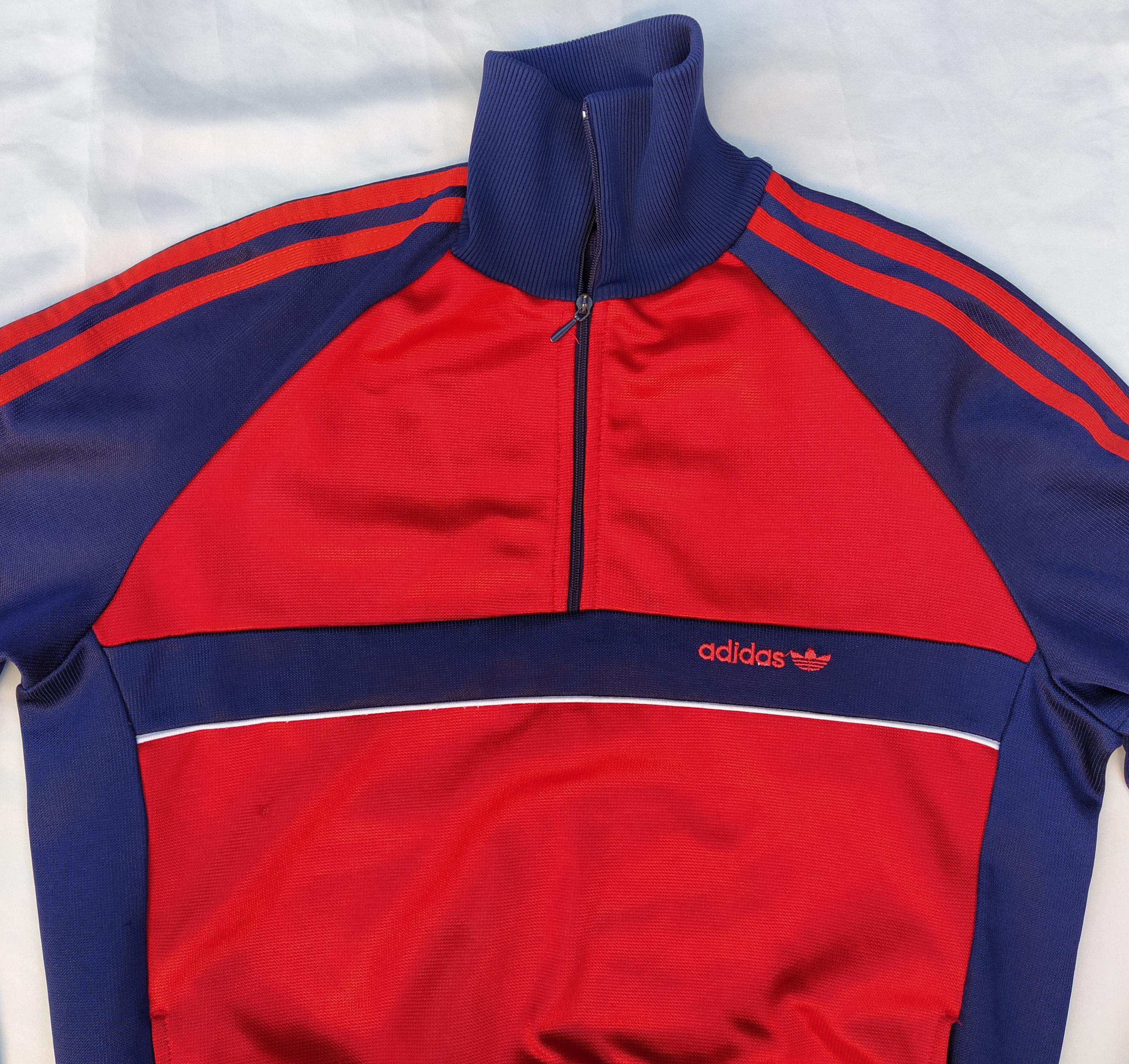 Adidas 70s Vintage Made in West Germany Zip Track Top Jacket Adidas 70s Vintage Made in West Germany Zip Track Top Jacket