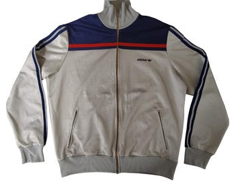 Adidas Originals Vintage 80s Made in Hungaria Hungary Track Zip 