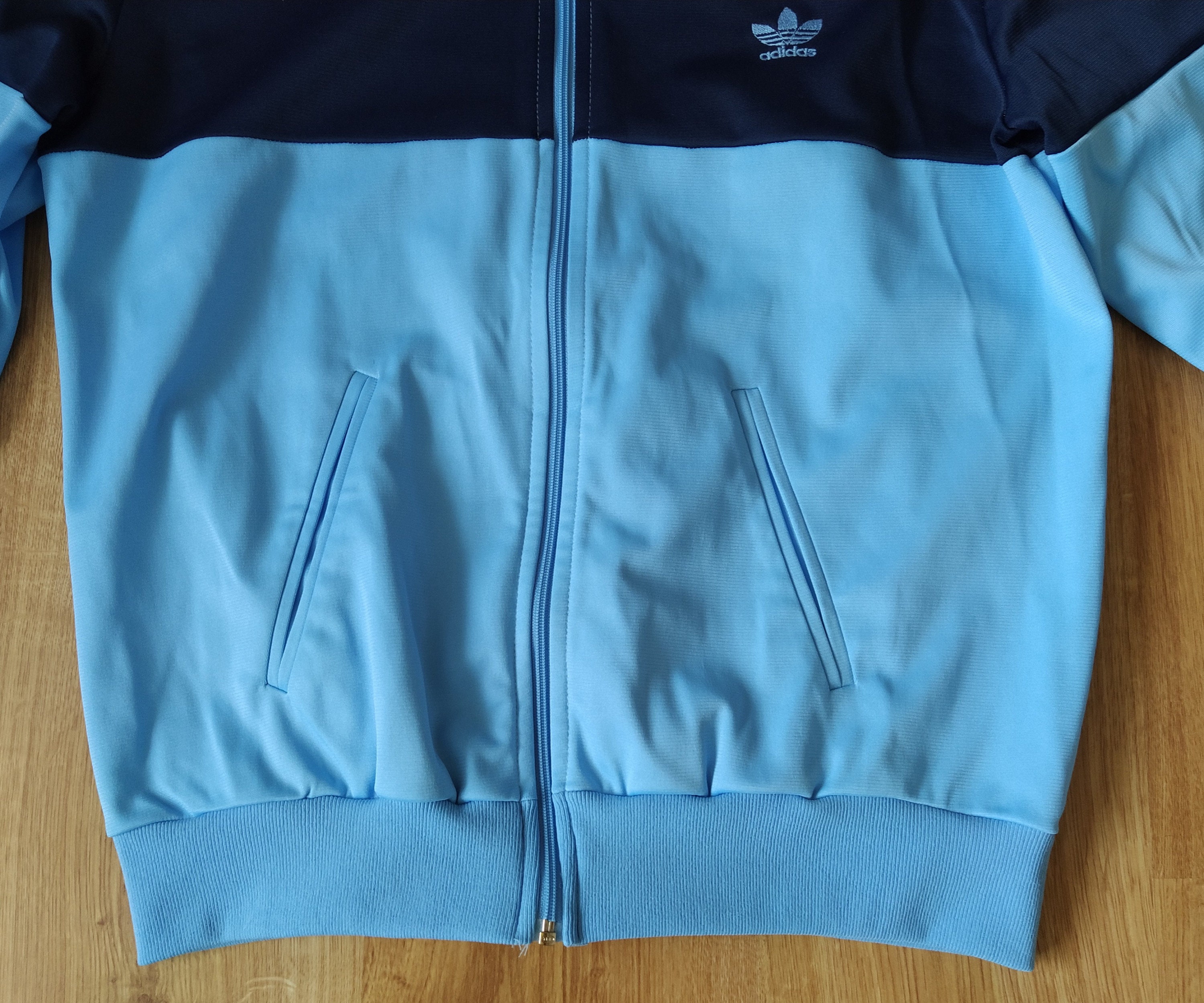 Reciclar Pigmalión Jarra Adidas Originals Made in England Vintage Jacket Track Blue L - Etsy