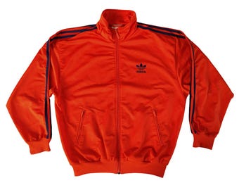 Size 168, S Adidas Originals 80s or 90s Vintage Men Unisex Zip