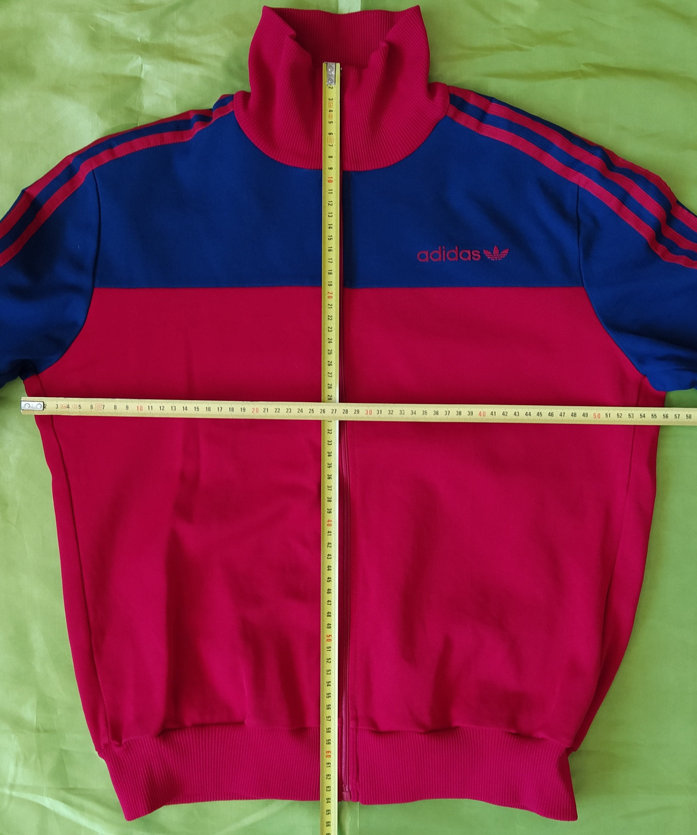 美品 80s adidas ヴィンテージ トラックジャケット ユーゴスラビア製 80s OLD adidas古着トラックジャケットロゴユーゴスラビア製DB88