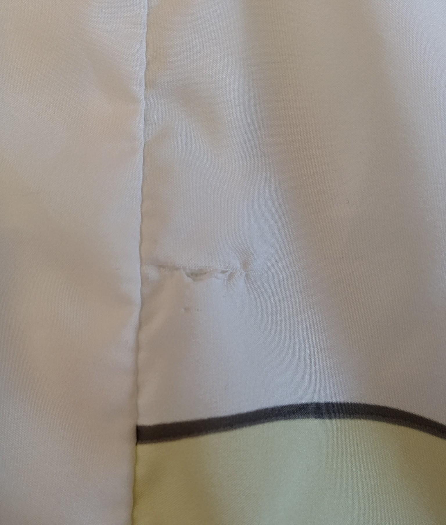 Sweat Vintage Courtelle Ivan Lendl Années 80 - Taille M (174) - Blanc Et Bleu, Occasion Très Bon état