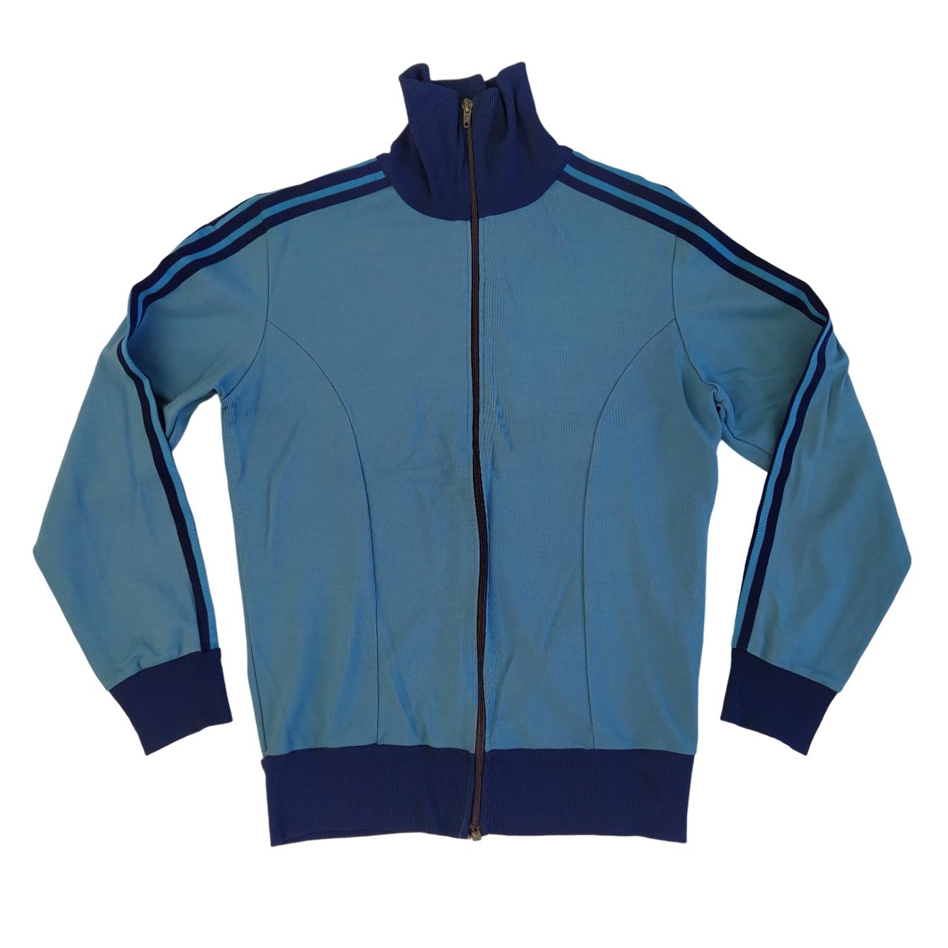 Adidas 70s Vintage Zip Track Top Jacke Ein Schwahn Erzeugnis, made