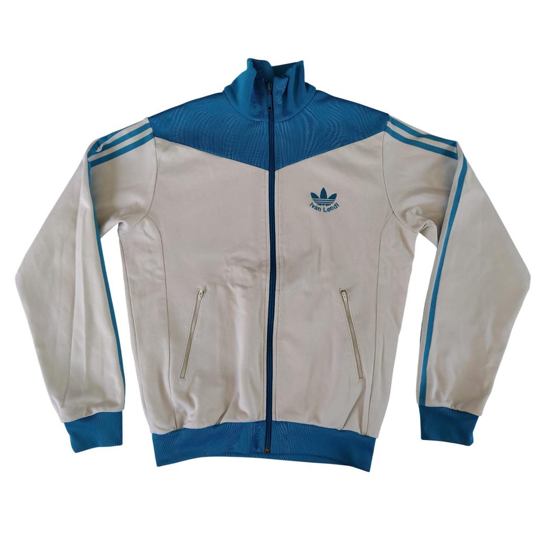 Size M Adidas Originals Ivan Lendl 2004 Men Zip Jacket Track Top