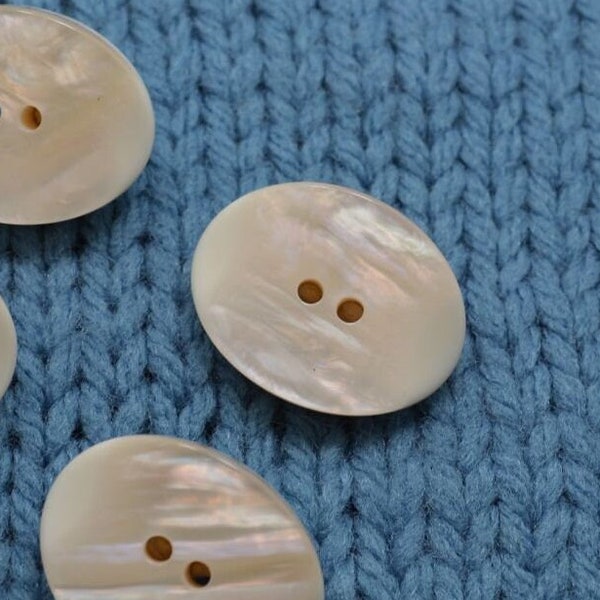 Pearl-Like Oval Button – 2 hole (DD-10)