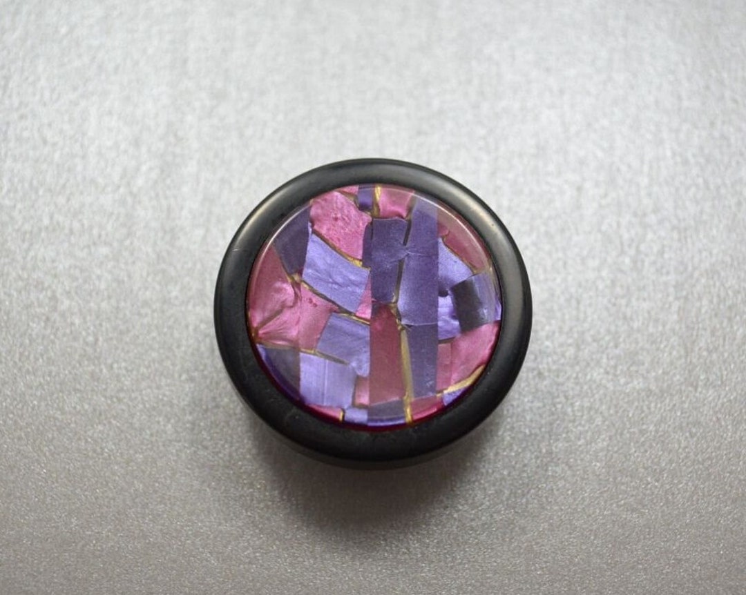 mismatched purple magenta