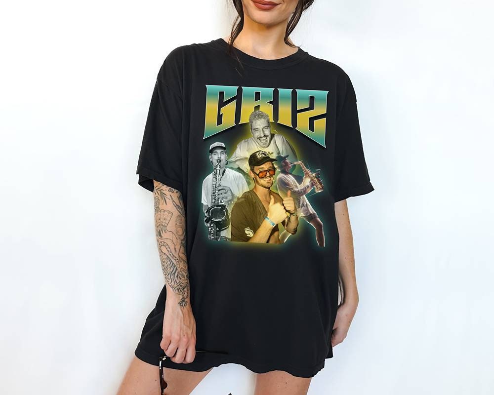 Griz Bootleg 90s Rap Tee Griz Shirt Show Love Spread Love