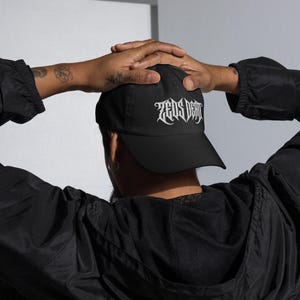 Zeds Dead Metal Embroidered Dad Hat Bass Music Rave Outfit EDM Merch
