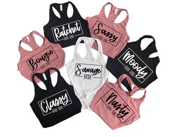 Personalized Bachelorette Party Shirts, Custom Bridal Party Tank Tops, Bride Tribe, Matching, Funny Bridesmaid Gift, Bride To Be T-shirts