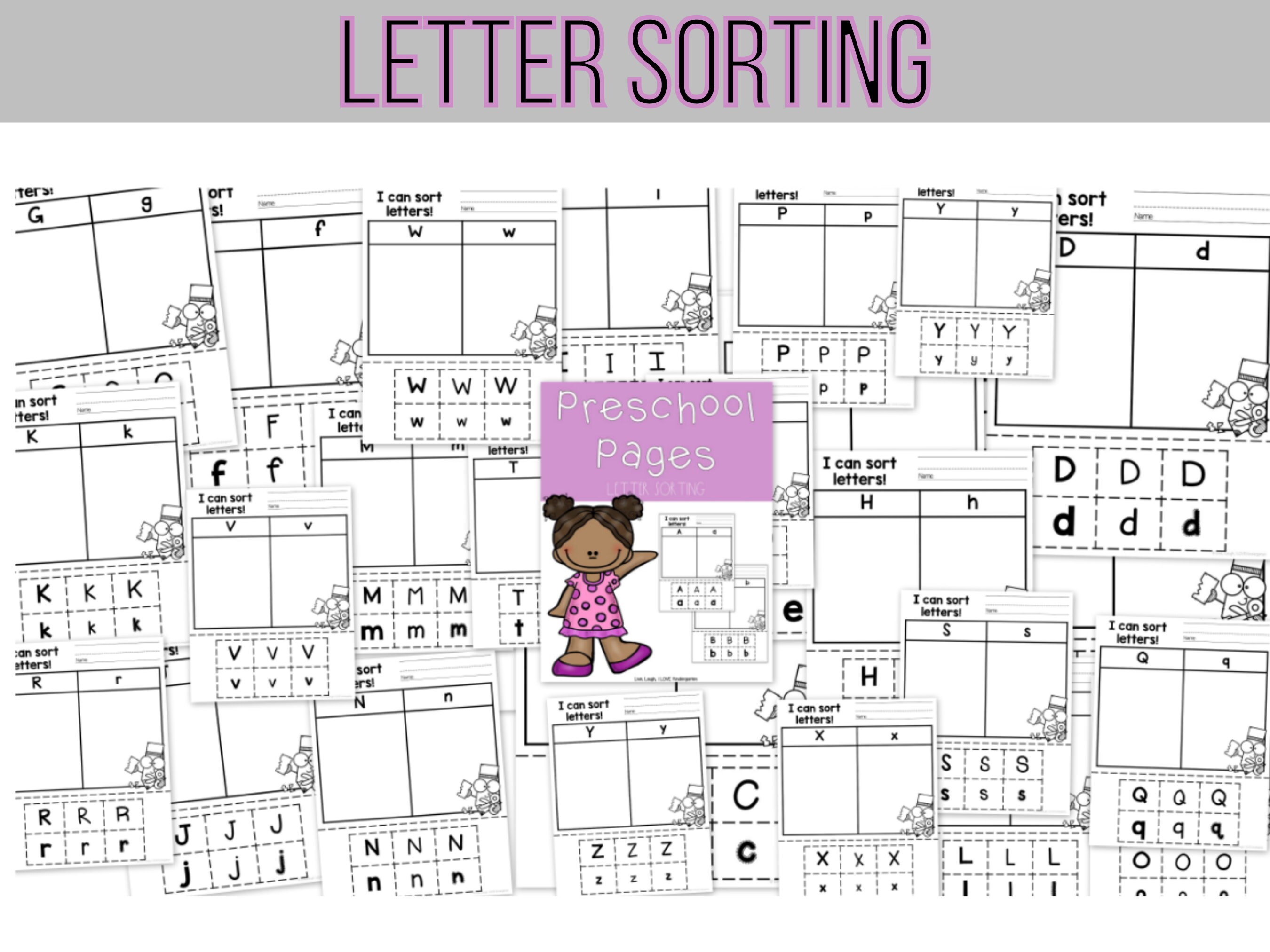 Preschool Worksheets, Preschool Tracing Worksheets, Preschool Math