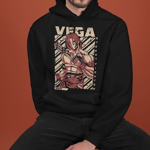 Fighter Gaming vintage stijl hoodie, streetwear vintage speciaal unisex T-shirt, anime gaming shirt, vechtspel shirt, street game hoodie