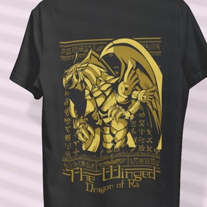 Premium Retro YuGiOh Wing Dragon of Ra Tee Vintage anime 1997 yugi master dual