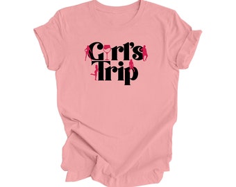 Girls Trip Shirt, Gift, Travel Shirt, Matching Vacation Shirts, Adventure Shirt, Road Trip Shirt, Matching Girls Shirt, Travel T-Shirt