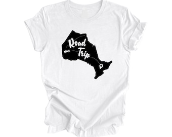 Road Trip Ontario Shirt, Gift, Travel Shirt, Family Vacation Shirts, Adventure Shirt, Road Trip Shirt, Girls Trip Shirt, Travel T-Shirt
